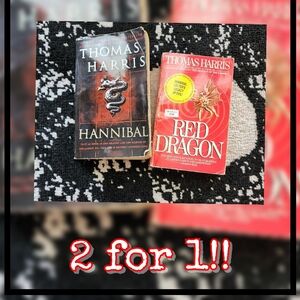 🐲 1/2 Of the Infamous HANNIBAL Series By Tommas Harris 🐲